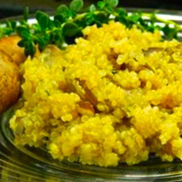 Cover Image for Herbed Quinoa Pilaf with Mushrooms