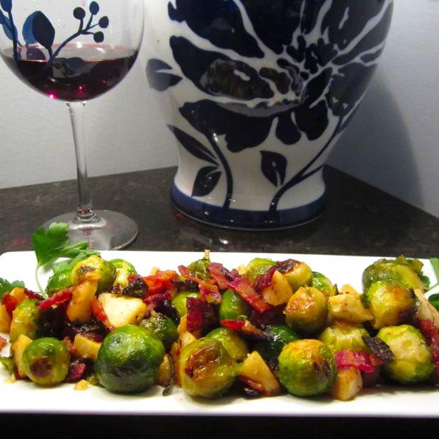 Cover Image for Baked Apples and Brussels Sprouts