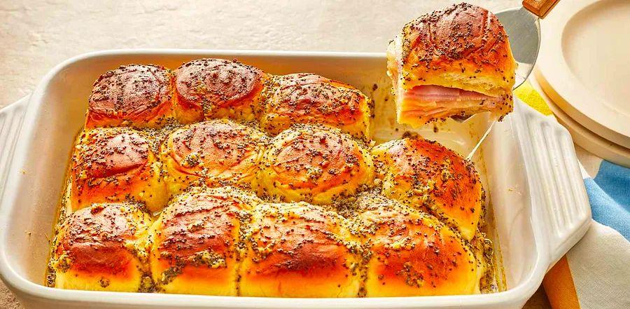 Cover Image for Baked Ham and Cheese Sliders