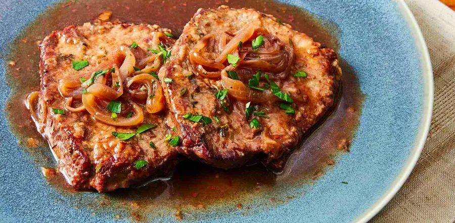 Cover Image for President Ford's Herb-Braised Eye of Round Steak