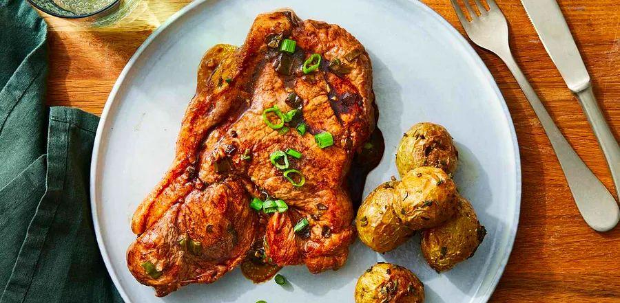 Cover Image for Savory Pork Steaks