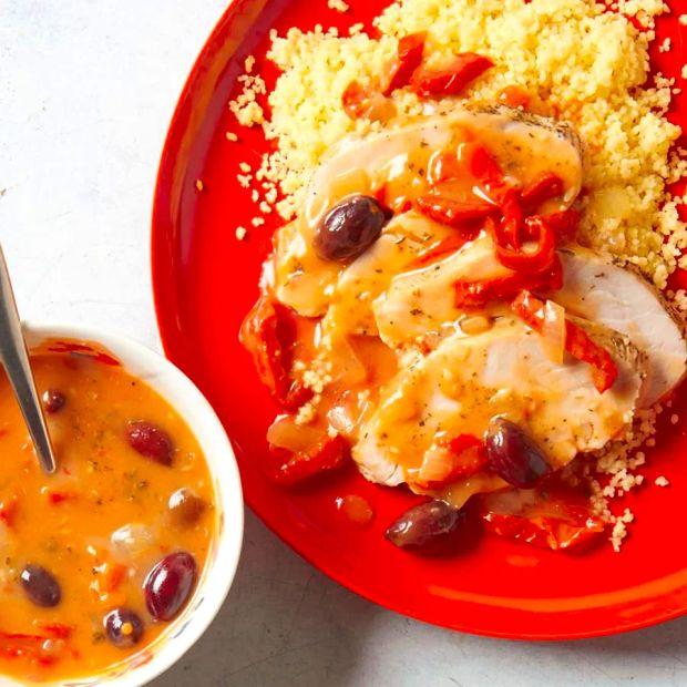 Cover Image for Mediterranean-Style Slow Cooker Roast Turkey Breast