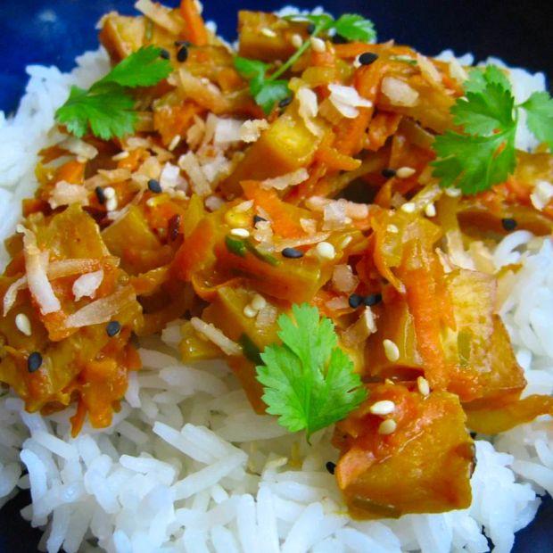 Cover Image for Delicious Thai Tofu Delight