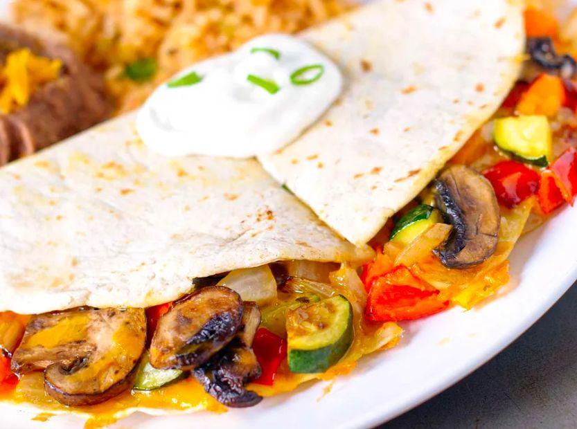 Cover Image for Farmer's Market Veggie Quesadillas