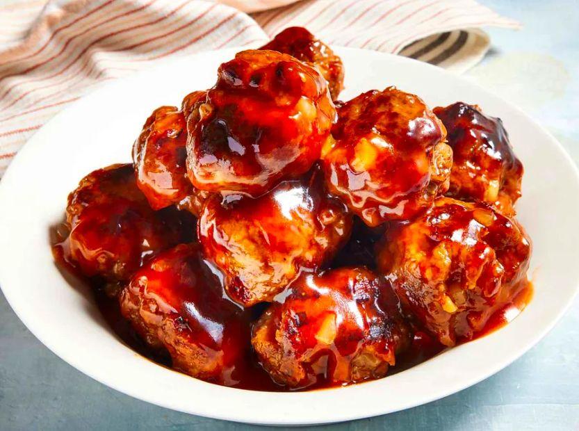 Cover Image for Tangy Sweet and Sour Meatballs