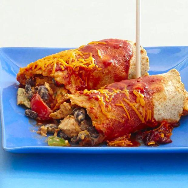 Cover Image for Healthier Chicken Enchiladas