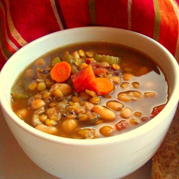 Cover Image for Moroccan-Spiced Lentil Soup