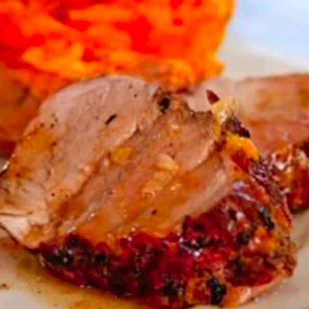 Cover Image for Maple-Garlic Marinated Pork Tenderloin