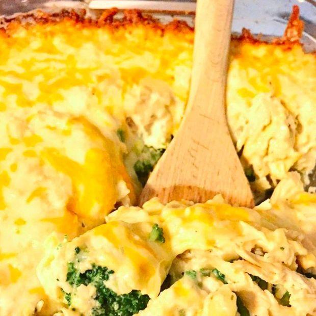Cover Image for Keto Chicken Divan Casserole