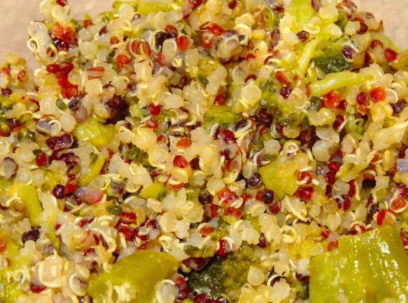 Cover Image for Cheddar Broccoli Quinoa Medley