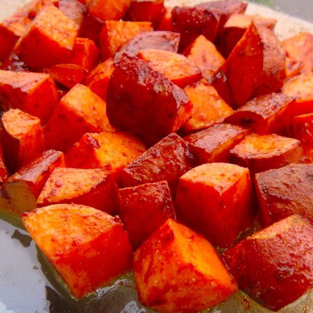 Cover Image for Cinnamon-Spiced Sweet Potato Slices
