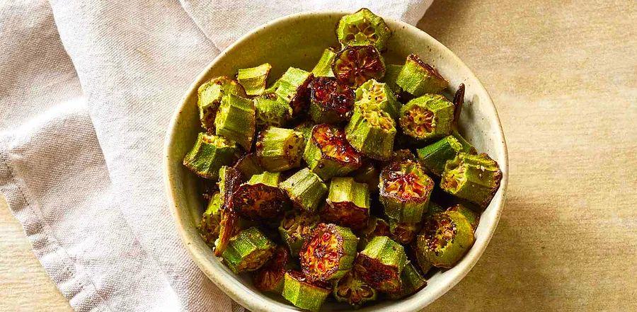 Cover Image for Crispy Roasted Okra