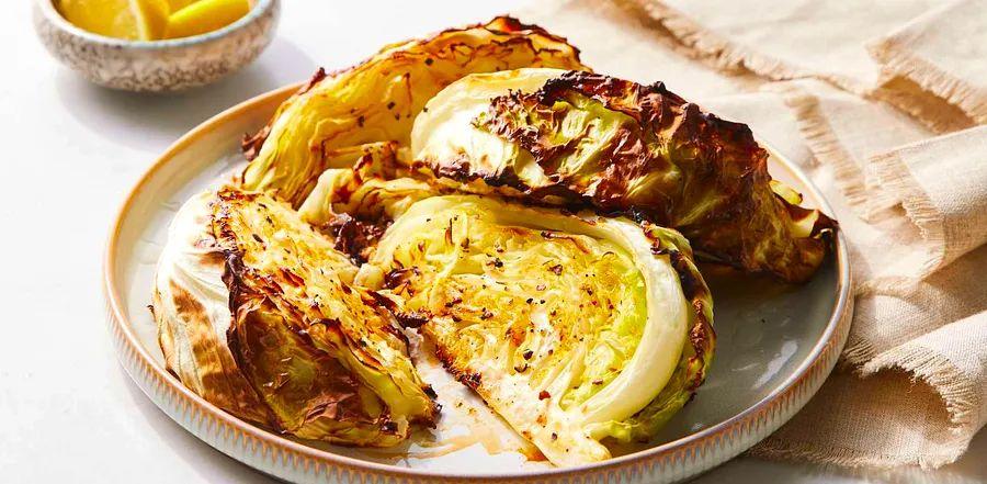 Cover Image for Crispy Roasted Cabbage
