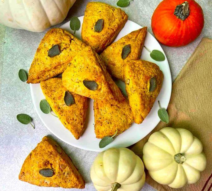 Cover Image for Make Sure These Cheesy Pumpkin Scones Top Your Fall Baking List
