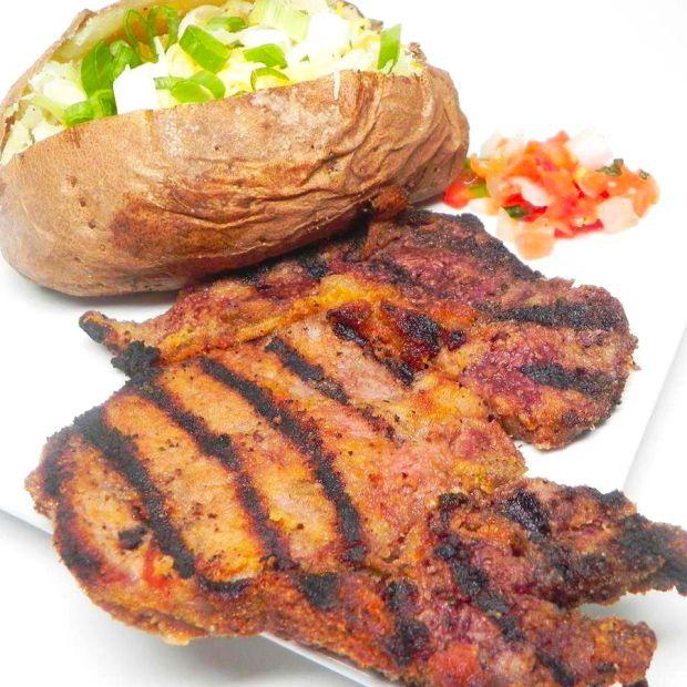 Cover Image for Sicilian-Style Parmesan-Crusted Steak