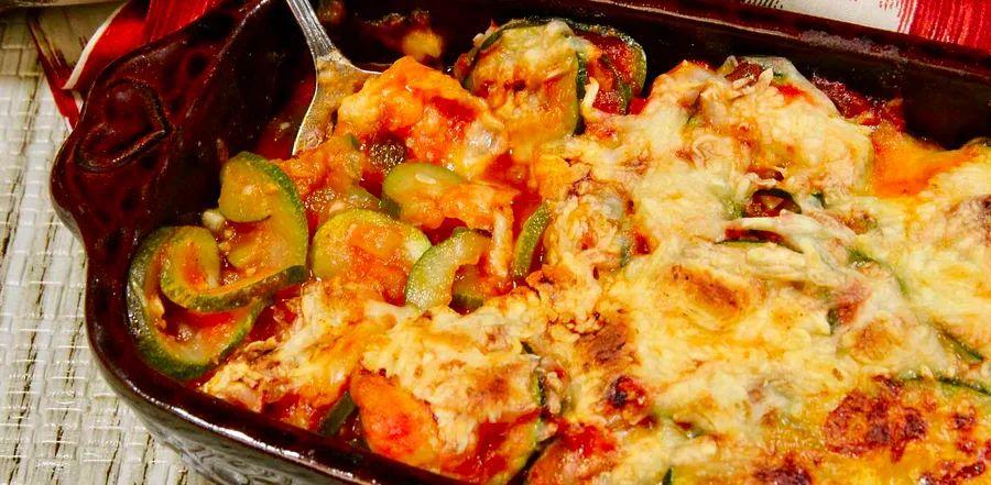 Cover Image for Baked Zucchini Parmesan