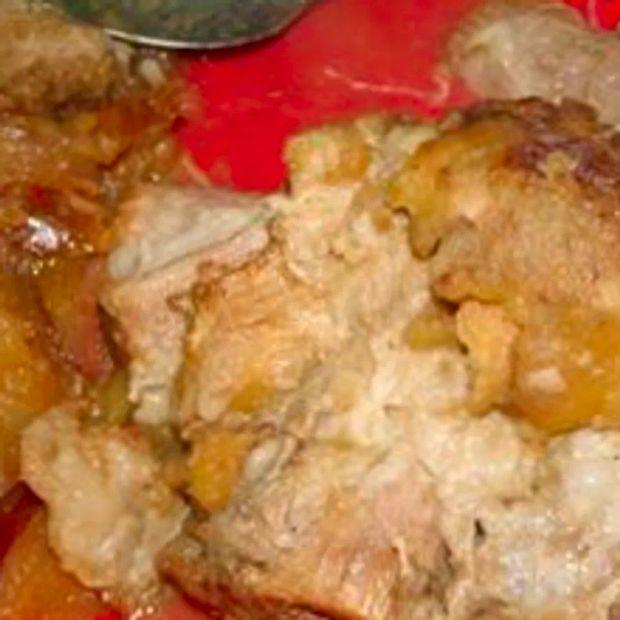 Cover Image for Slow Cooker Apple Pork Roast Made Easy