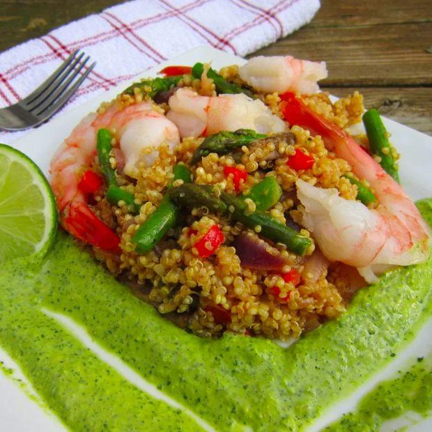 Cover Image for Shrimp and Quinoa Medley