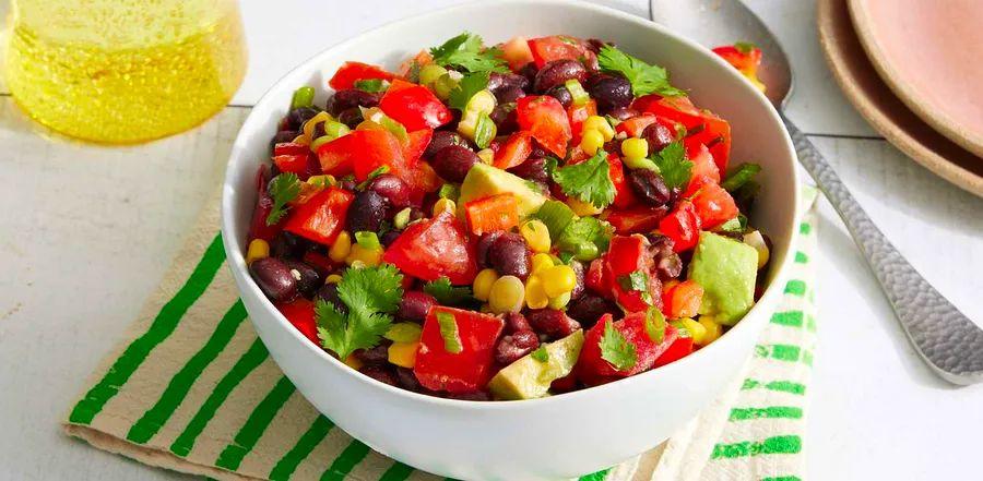 Cover Image for Black Bean & Corn Salad Delight
