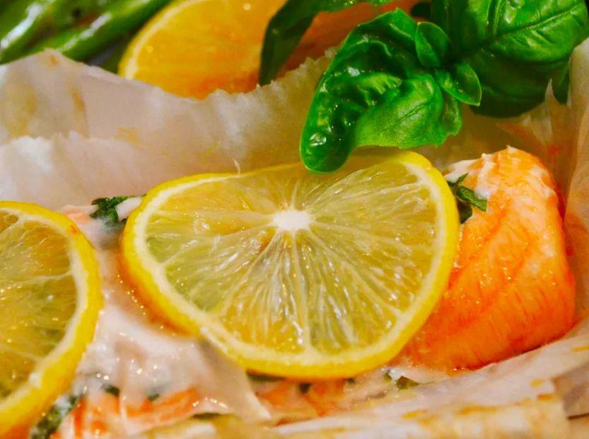 Cover Image for Salmon Baked in Parchment Paper