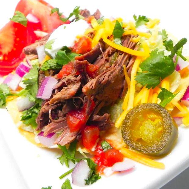 Cover Image for Slow Cooker Shredded Venison Tacos