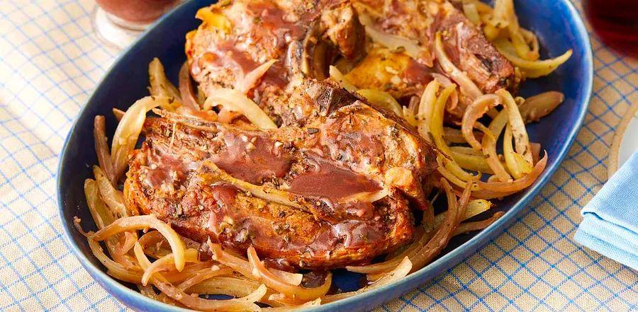 Cover Image for Slow-Braised Lamb Shoulder Chops