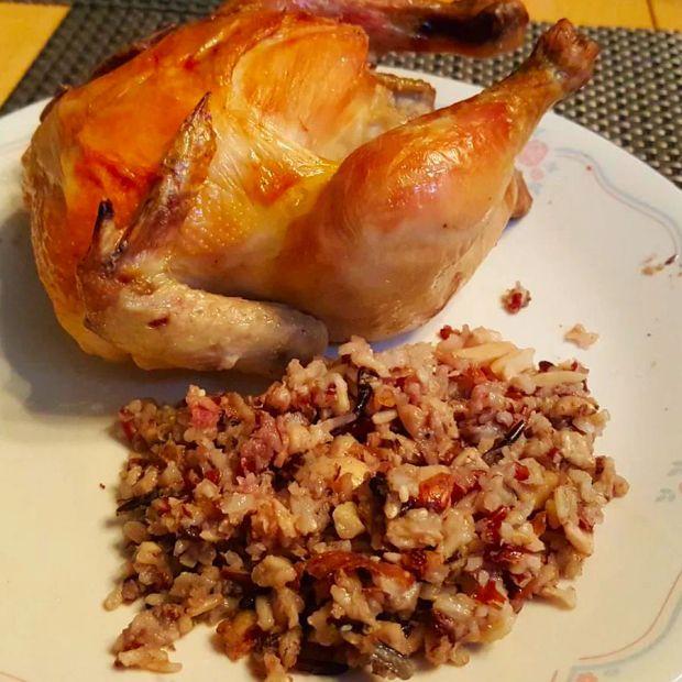 Cover Image for Stuffed Cornish Game Hens with Rice