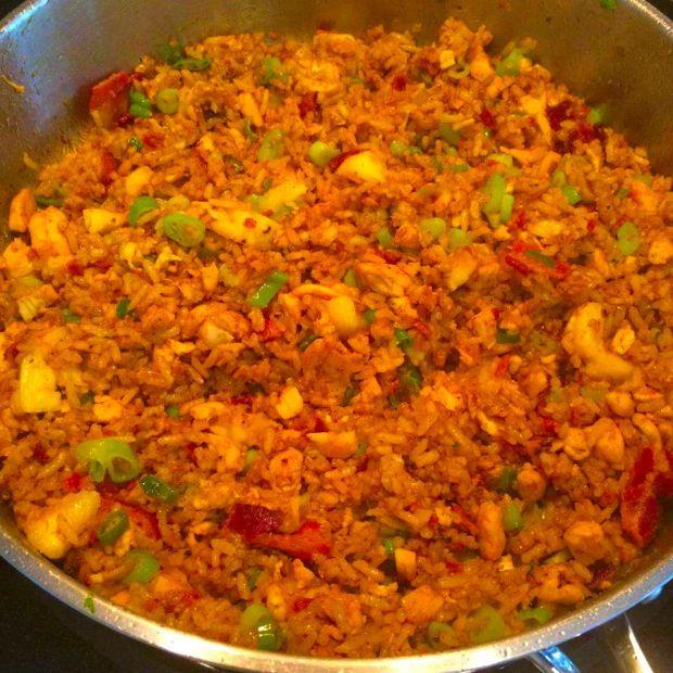 Cover Image for Pineapple and Chicken Thai Fried Rice