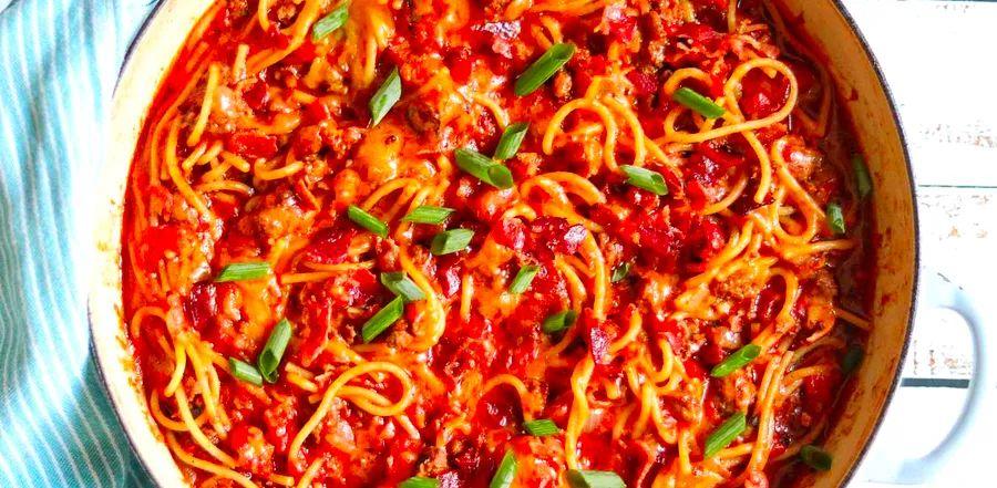 Cover Image for Cowboy-Inspired Spaghetti