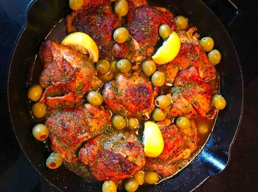 Cover Image for Moroccan-Spiced Chicken Thighs