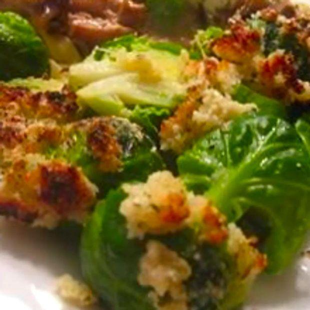 Cover Image for Crispy Breaded Brussels Sprouts