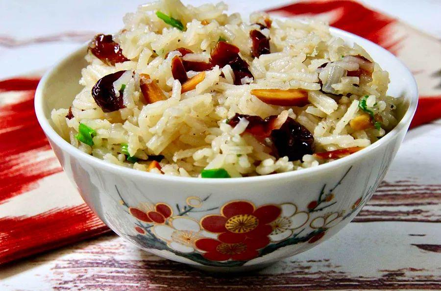 Cover Image for Cranberry and Almond Rice Pilaf