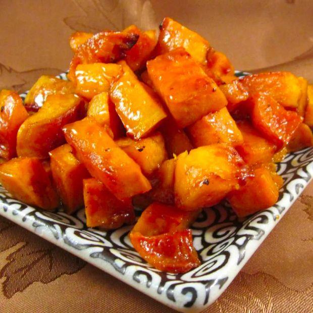 Cover Image for Sweet Potatoes Roasted with Honey