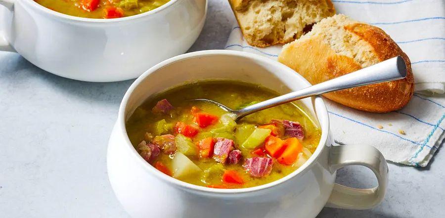 Cover Image for Hearty Split Pea Soup
