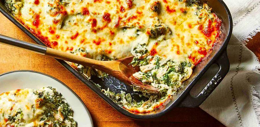 Cover Image for Chicken and Spinach Bake