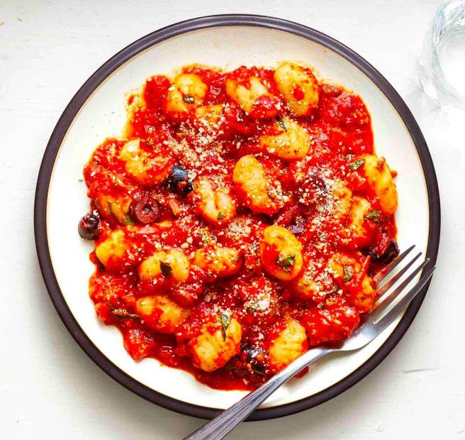 Cover Image for Gnocchi with Spicy Cherry Tomato Sauce
