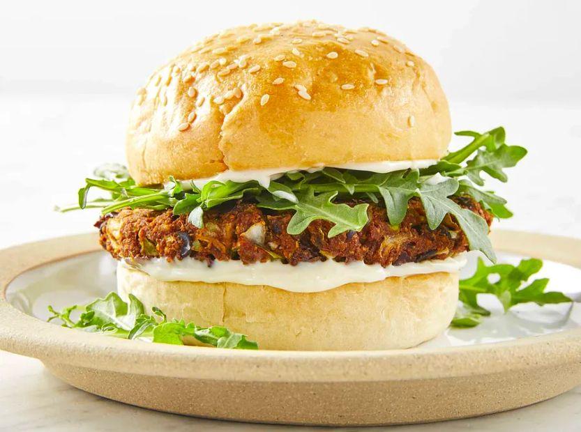 Cover Image for Homemade Black Bean Veggie Burgers from Scratch