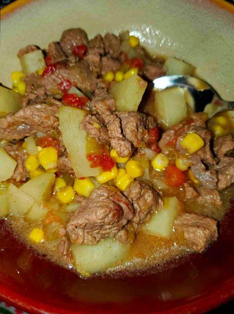 Cover Image for Spicy and Hearty Green Chile Stew