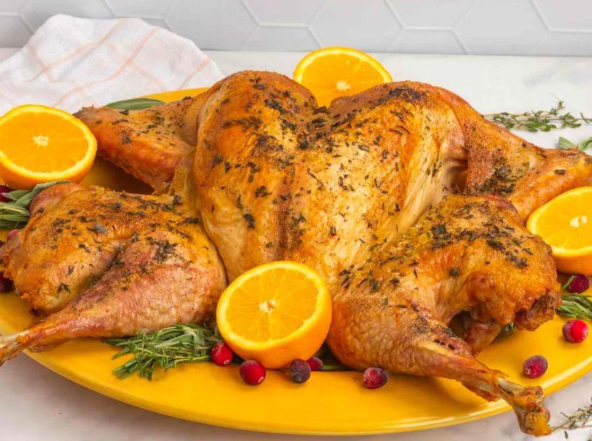 Cover Image for Roast Spatchcock Turkey with Herb Infusion