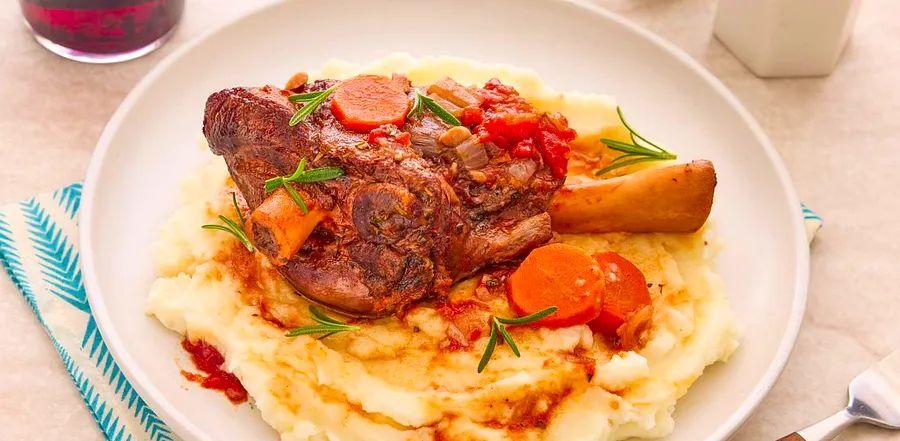 Cover Image for Slow-Braised Lamb Shanks