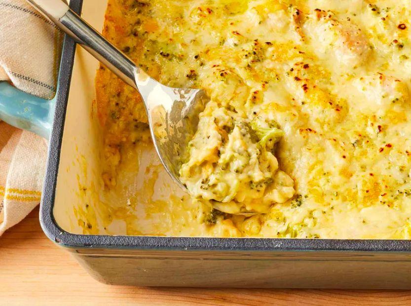 Cover Image for Cheesy Chicken & Broccoli Bake