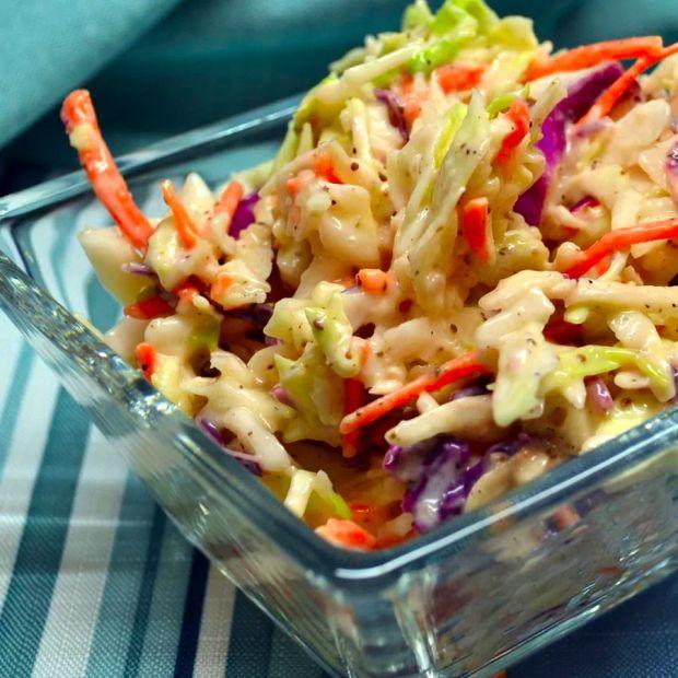 Cover Image for Tangy Creamy Spiced Coleslaw