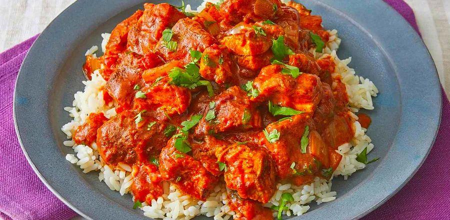 Cover Image for Chef John's version of Chicken Tikka Masala is a perfect blend of tender chicken and aromatic spices in a velvety coconut-tomato sauce.