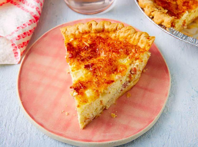 Cover Image for Simple Bacon and Cheese Quiche