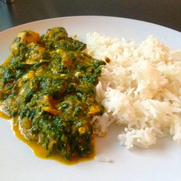Cover Image for Chicken Saag Dish