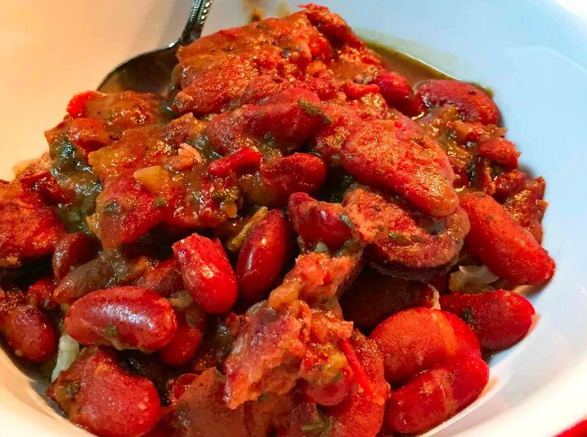 Cover Image for Pressure Cooker Red Beans with Sausage