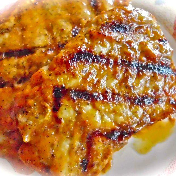Cover Image for Grilled Pork Chops with a Glazed Finish