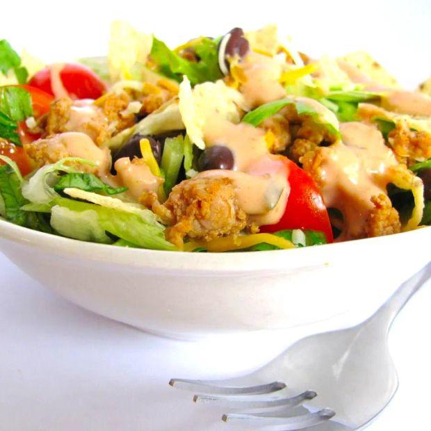 Cover Image for Grandma's Quick and Easy Turkey Taco Salad