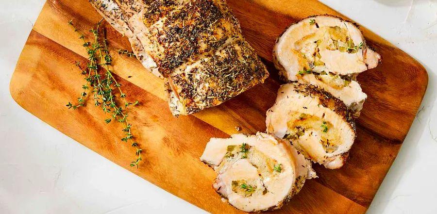 Cover Image for Herb-Stuffed Pork Loin