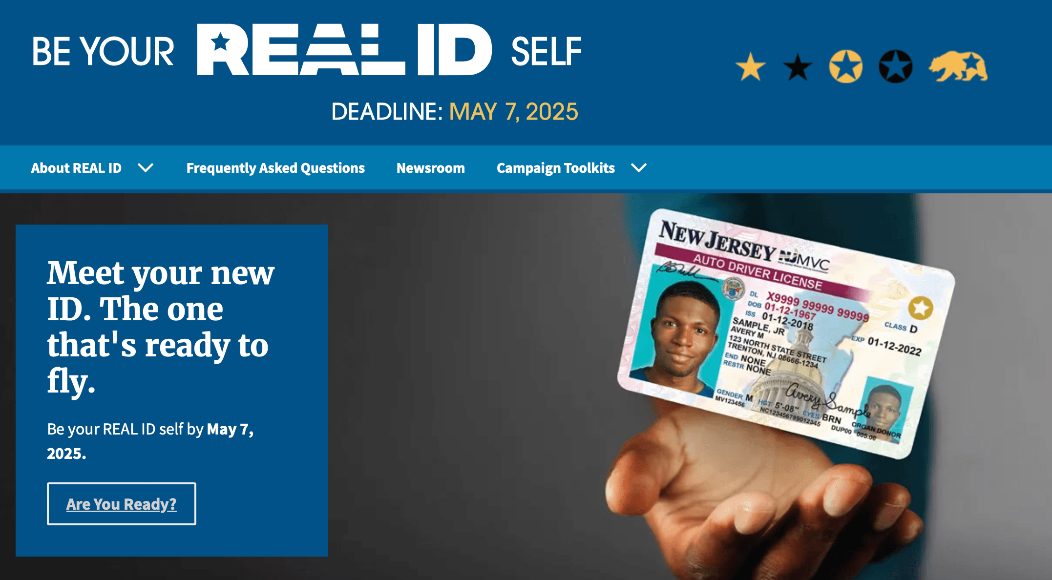 Real ID is set to launch on May 7, with an enforcement plan that will be implemented gradually.